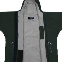 Two Bare Feet Kids Weatherproof Packable Changing Robe & Travel Bag - Khaki / Grey Extra Image 2 Preview